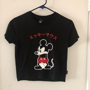 Disney X Forever 21 Mickey Mouse Crop top